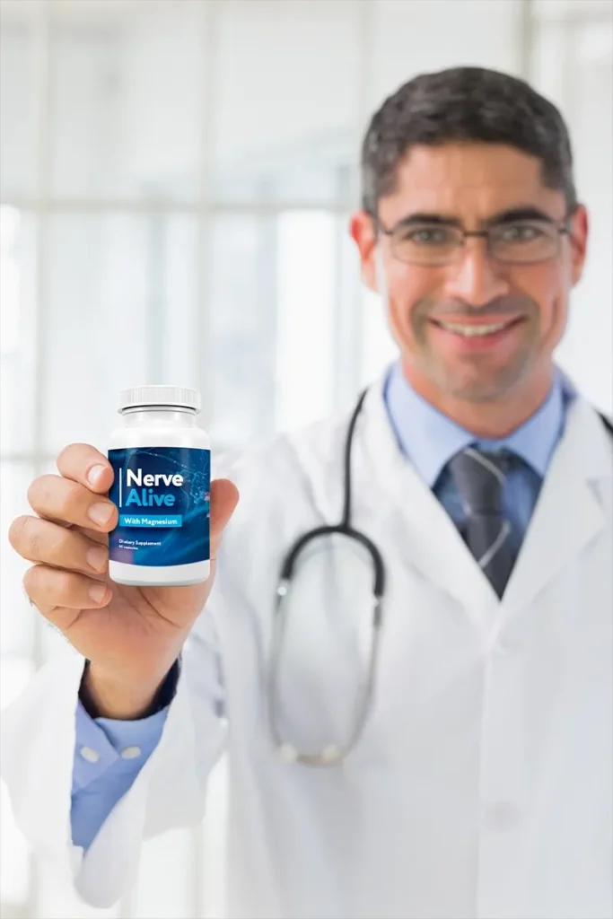 Person embracing a healthy lifestyle with Nerve Alive